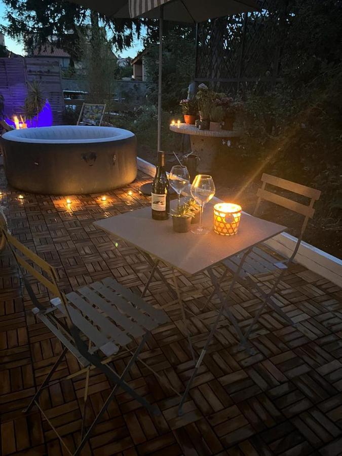 Superbe Appartement Avec Jacuzzi Avec Jardin Prive Lyon Exteriör bild